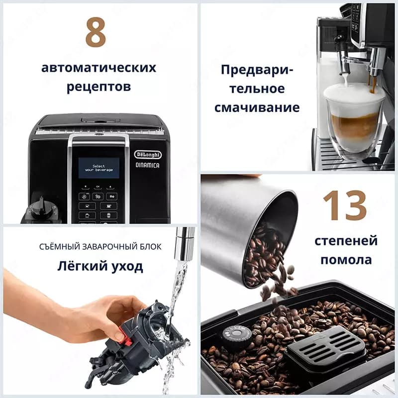 Кофемашина De'Longhi ECAM350.55.B — 2
