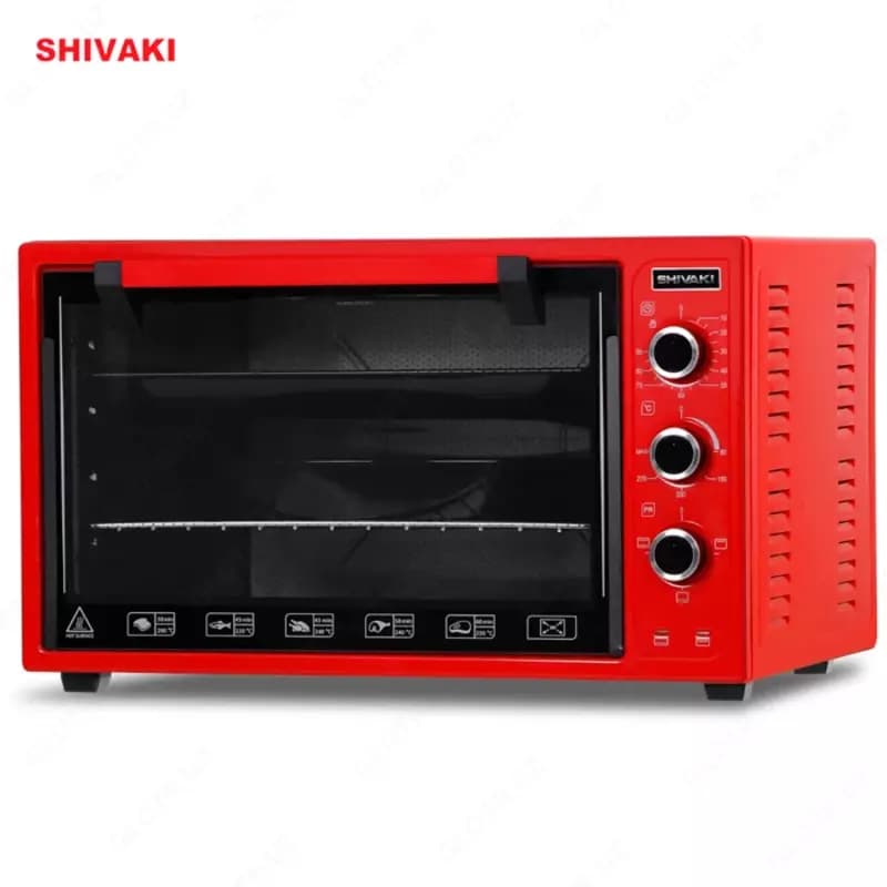 Мини печь Shivaki MD 3618 Красный/Красный Эконом — 3
