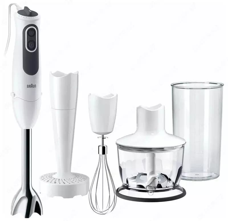 Погружной блендер 4 в 1 Braun Minipimer 3 MQ3137WH — 1