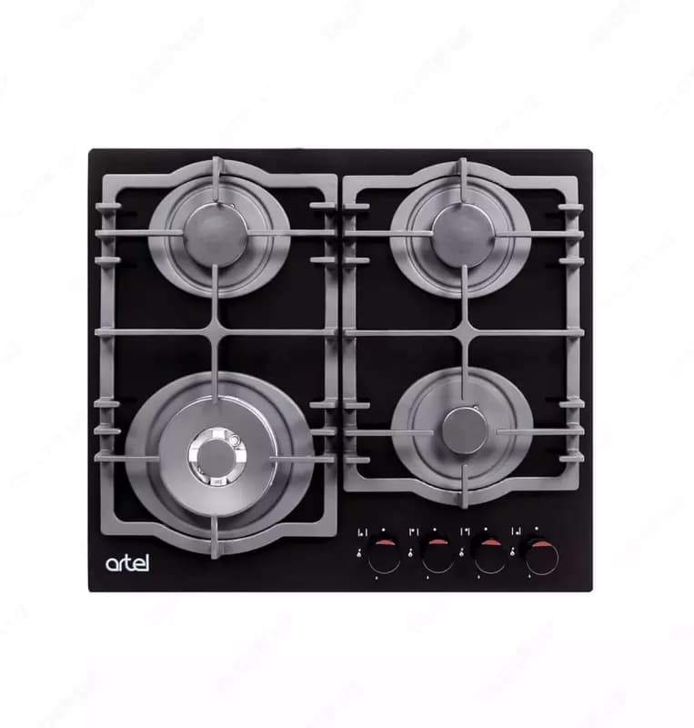 Газовая варочная панель Artel 6050G Чёрная — 1
