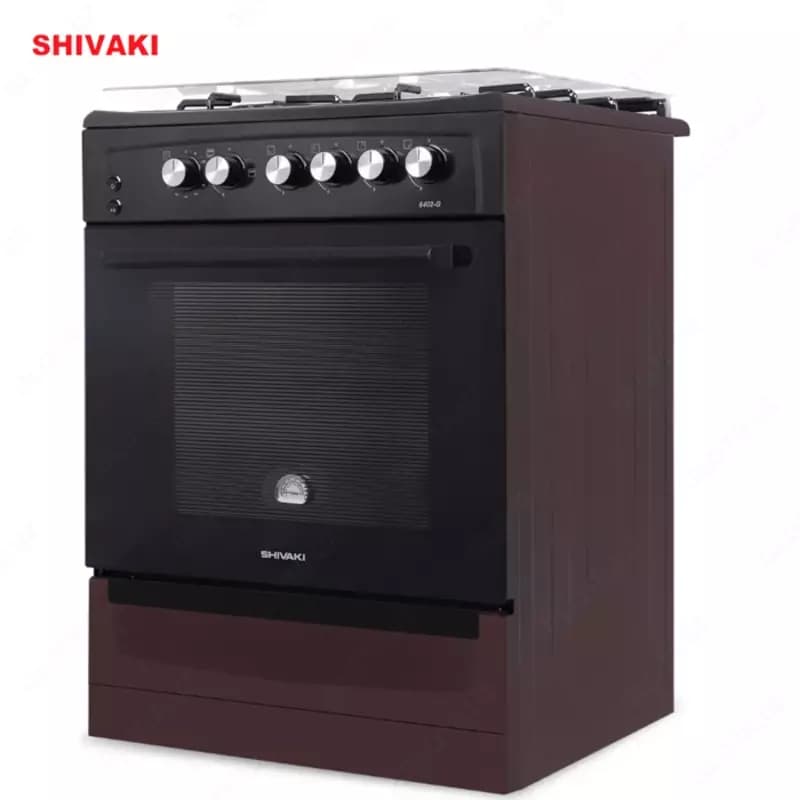 Газовая плита Shivaki 6402-G Коричневый — 2