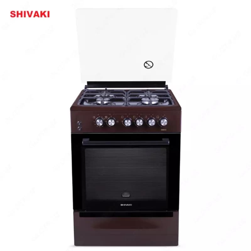 Газовая плита Shivaki 6402-G Коричневый — 4