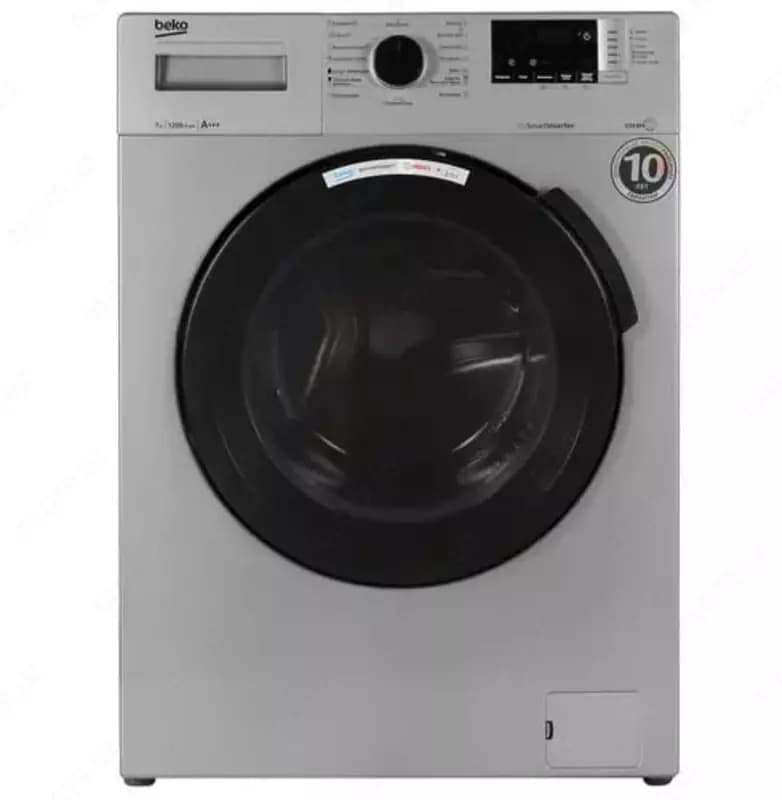 Стиральная машина автомат ”BEKO RSPE78612S” (Серая/Черная) 7 кг — 1