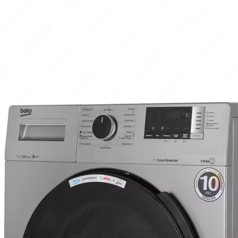 Стиральная машина автомат ”BEKO RSPE78612S” (Серая/Черная) 7 кг — 3