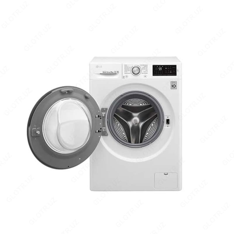 Стиральная машина LG F0J5NN4W white/silver — 2