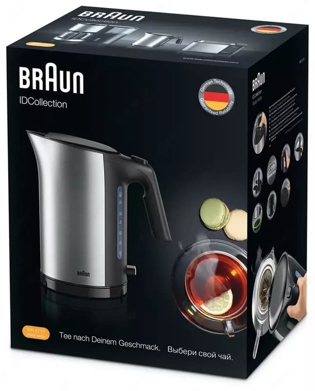 Чайник электрический BRAUN WK5100BK/WH — 5