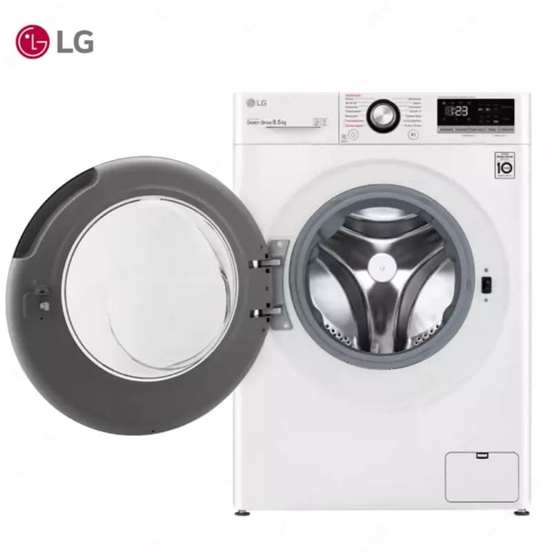 Стиральная машина автомат LG F2V3GS6W Steam AI DD 8.5кг Белый — 4