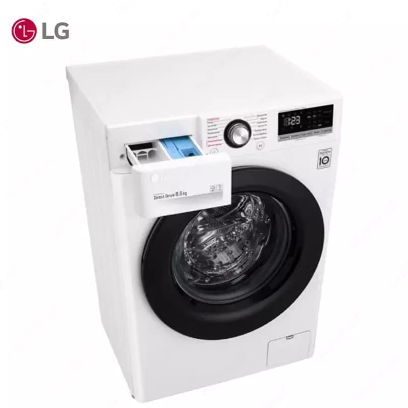 Стиральная машина автомат LG F2V3GS6W Steam AI DD 8.5кг Белый — 5