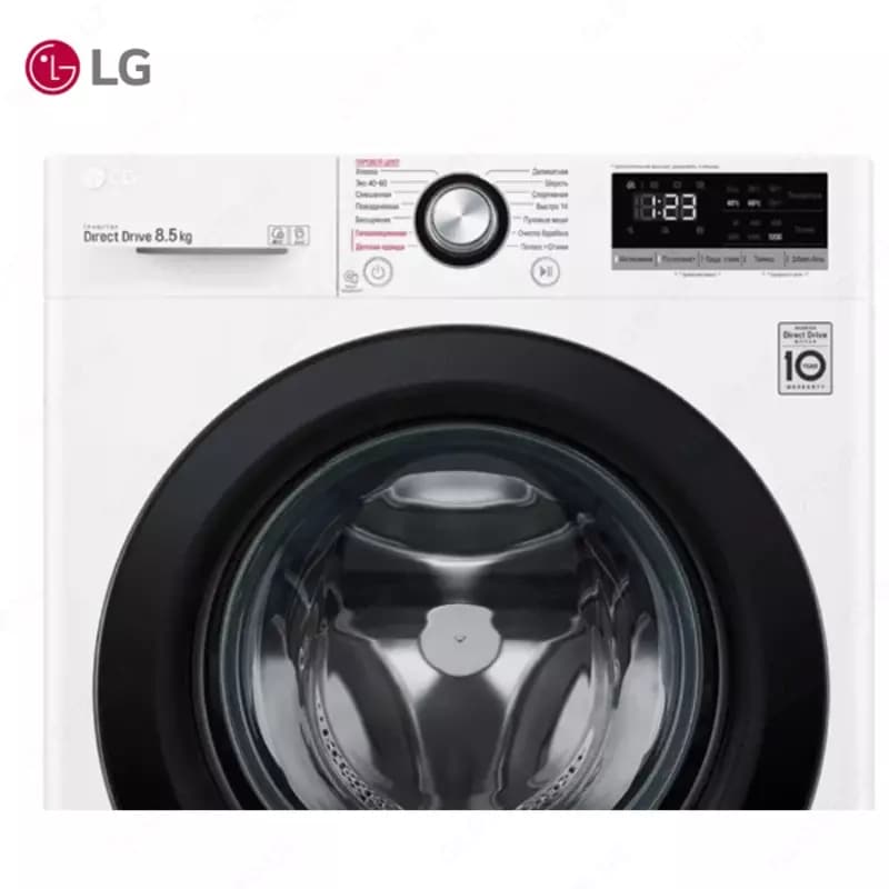 Стиральная машина автомат LG F2V3GS6W Steam AI DD 8.5кг Белый — 6