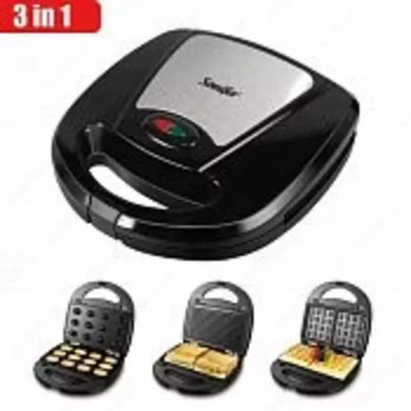 Вафельница 3 в 1 SONIFER SF-6063 — 2