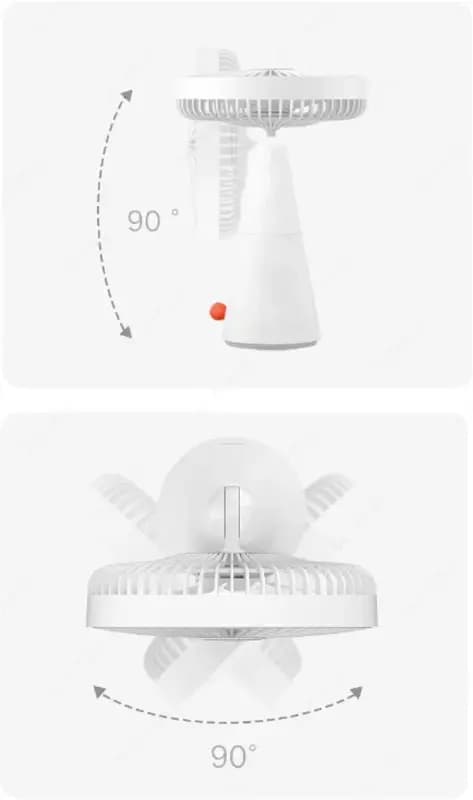 Вентилятор Xiaomi Rechargeable Mini Fan — 3