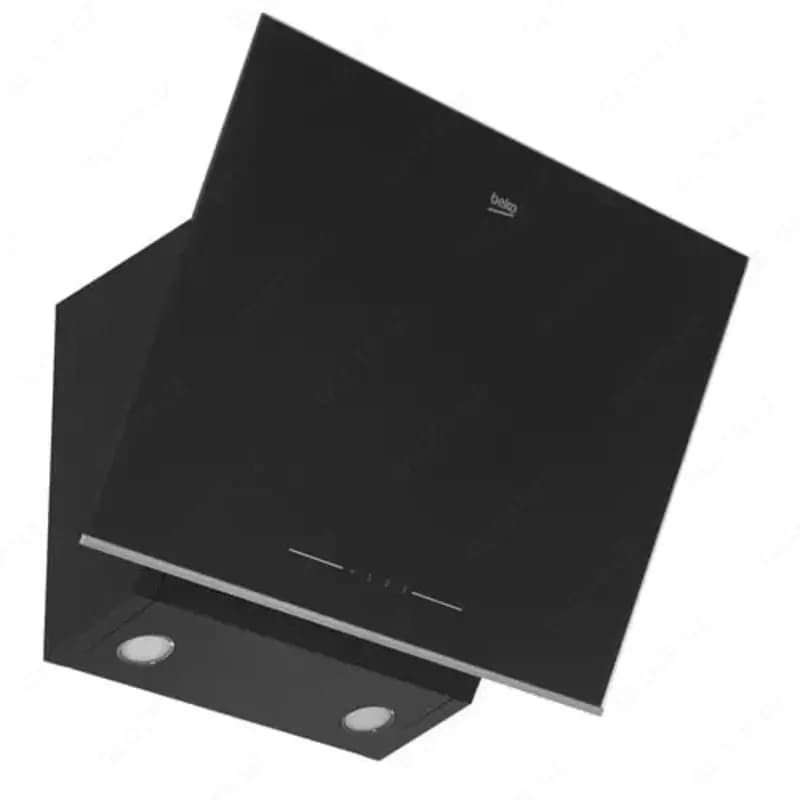 Наклонная Вытяжка ”Beko Beyond BHCA64640B” (Черное стекло) 60 см — 1