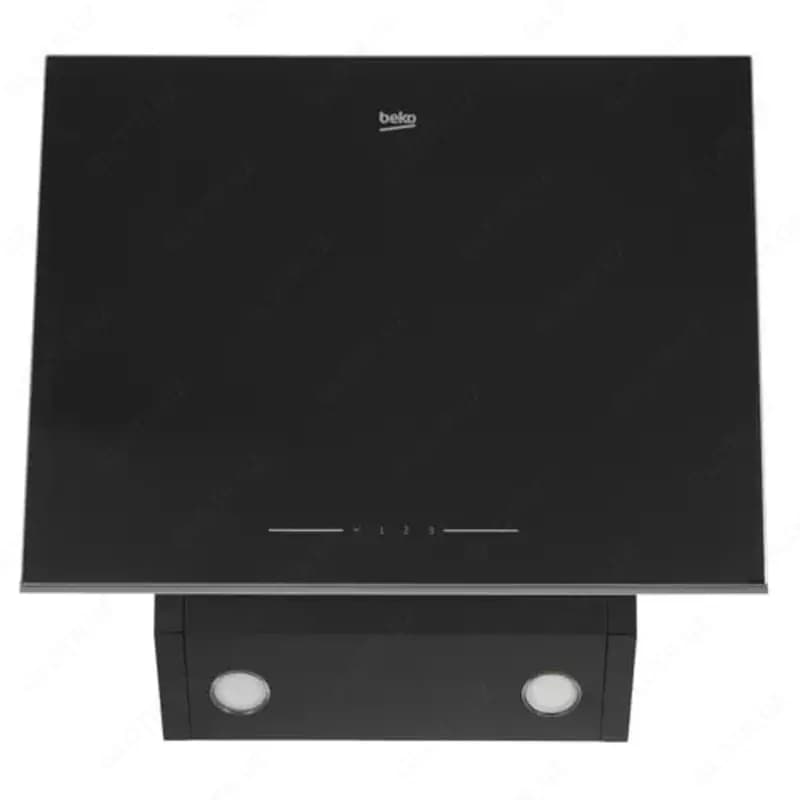 Наклонная Вытяжка ”Beko Beyond BHCA64640B” (Черное стекло) 60 см — 2