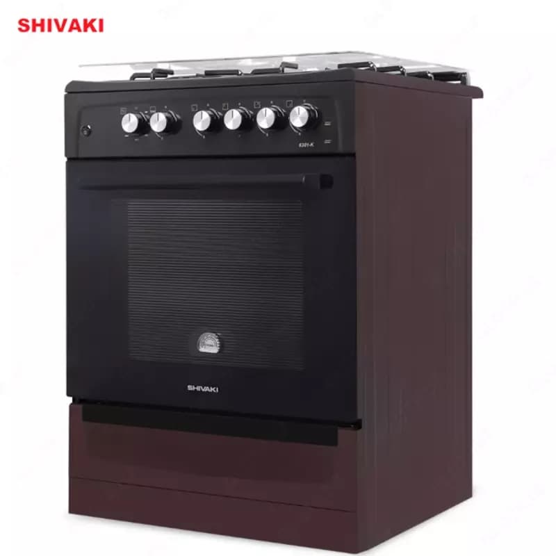 Комбинированная плита Shivaki 6301-K Коричневый — 2