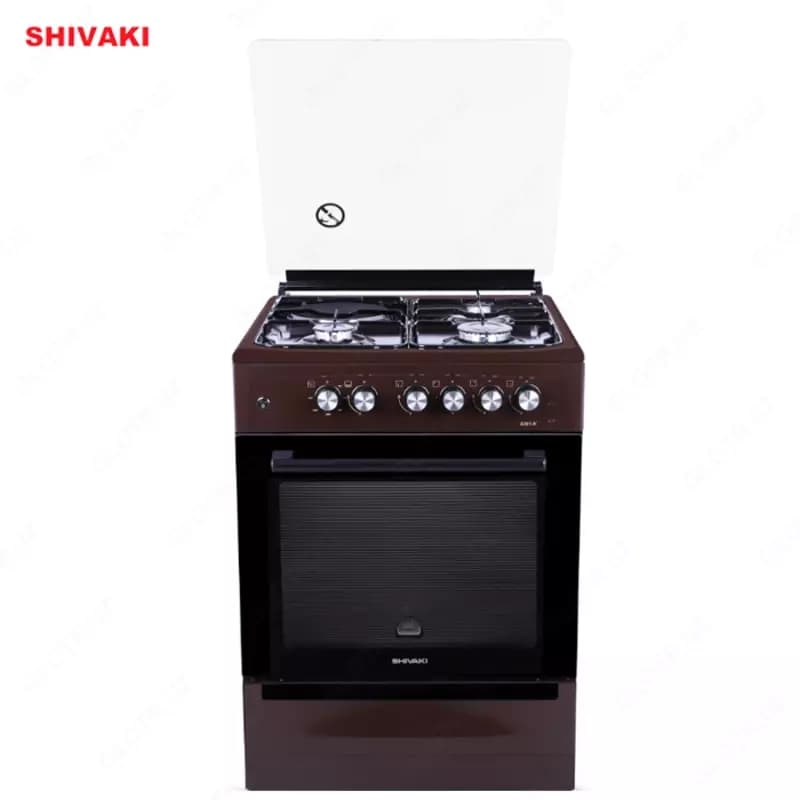 Комбинированная плита Shivaki 6301-K Коричневый — 4
