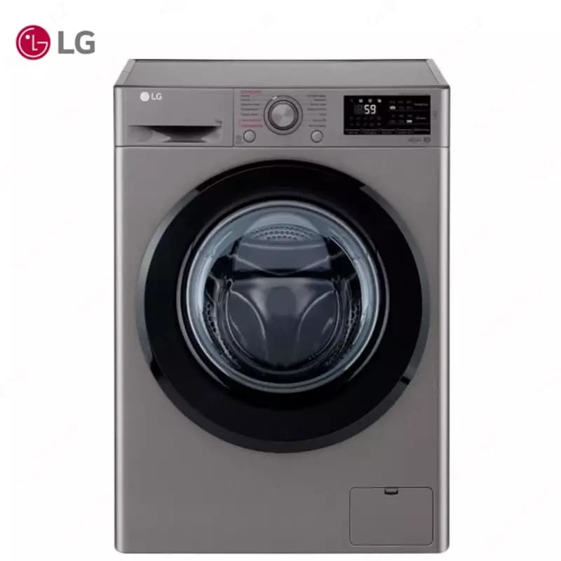 Стиральная машина автомат LG F2M5HS6S 7кг Steam Серый — 1