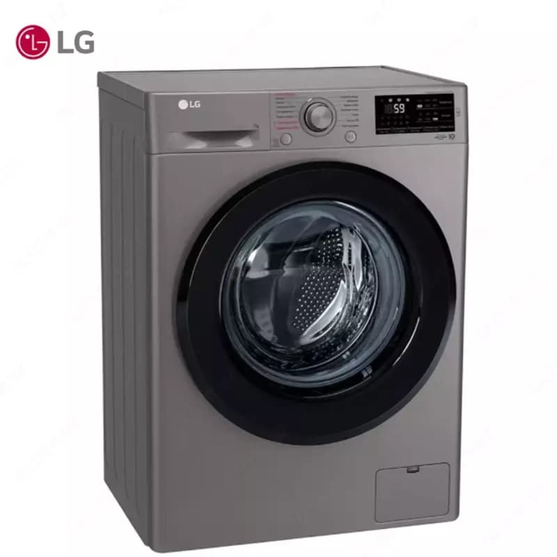 Стиральная машина автомат LG F2M5HS6S 7кг Steam Серый — 2
