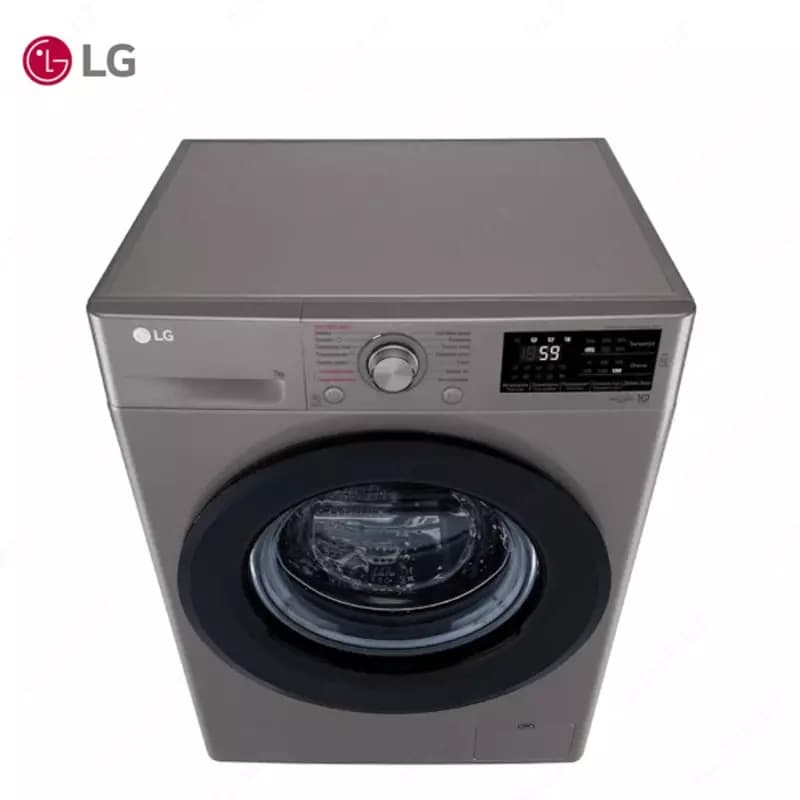 Стиральная машина автомат LG F2M5HS6S 7кг Steam Серый — 5