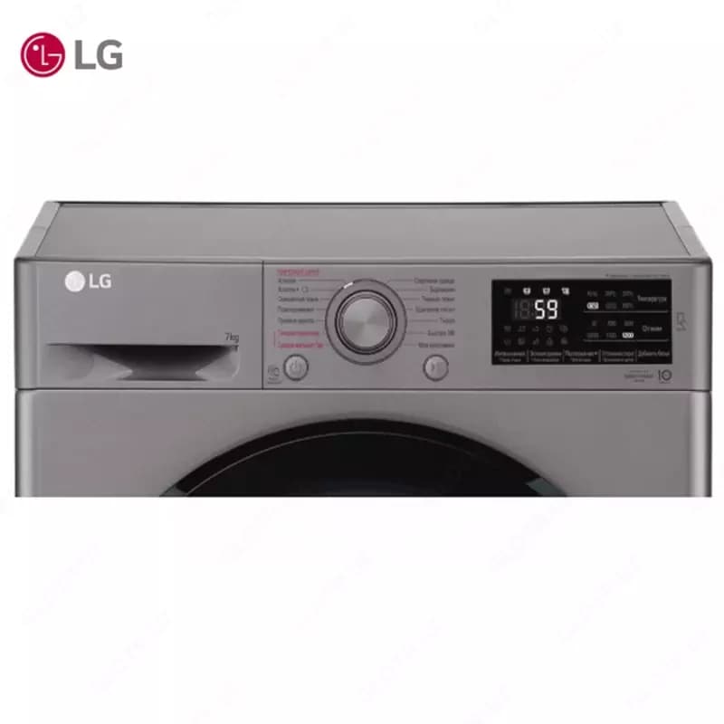 Стиральная машина автомат LG F2M5HS6S 7кг Steam Серый — 6