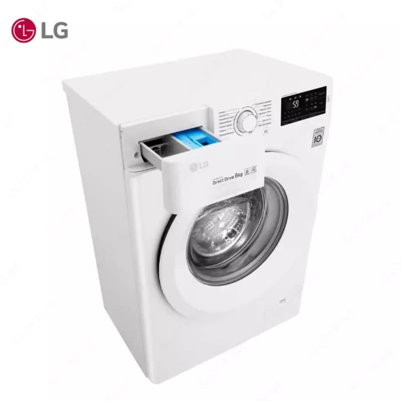 Стиральная машина автомат LG F2J5NS3W 6кг Белый — 3