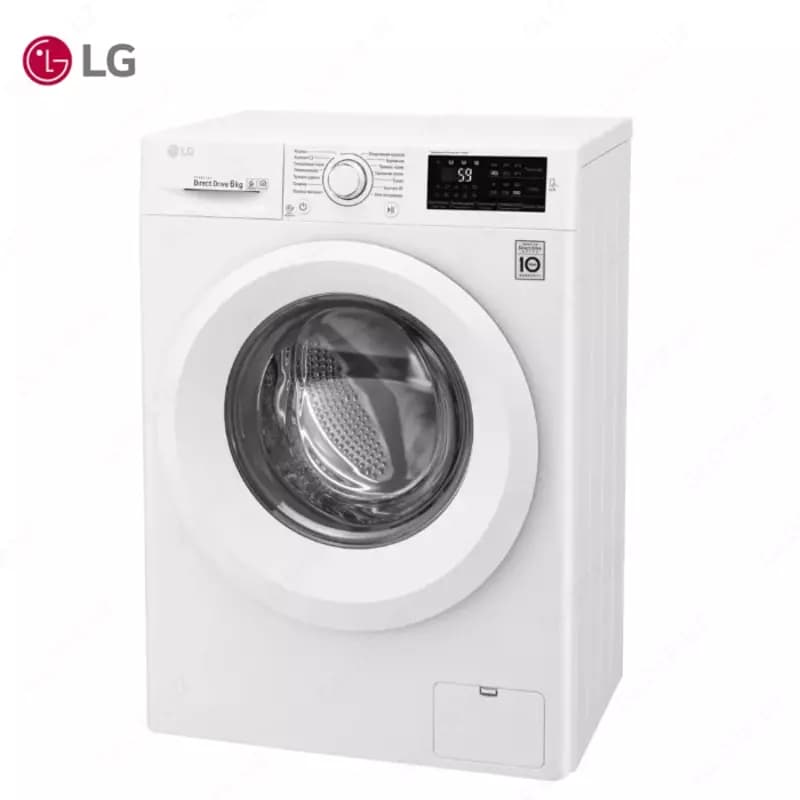 Стиральная машина автомат LG F2J5NS3W 6кг Белый — 4