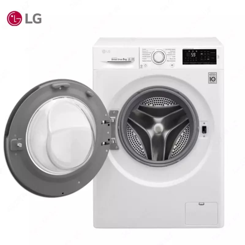 Стиральная машина автомат LG F2J5NS3W 6кг Белый — 5