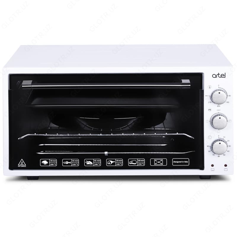Мини-печь Artel ART-MD-4816 (Красная, Белая, Черная) — 3