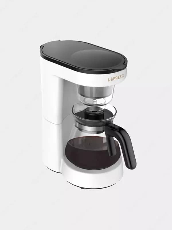 Капельная кофеварка LePresso - белая LE-325 — 2