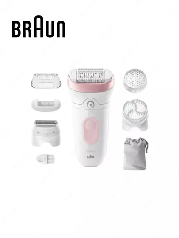 Эпилятор Braun Silk-epil 7 SE7060 для влажной и сухой эпиляции — 2