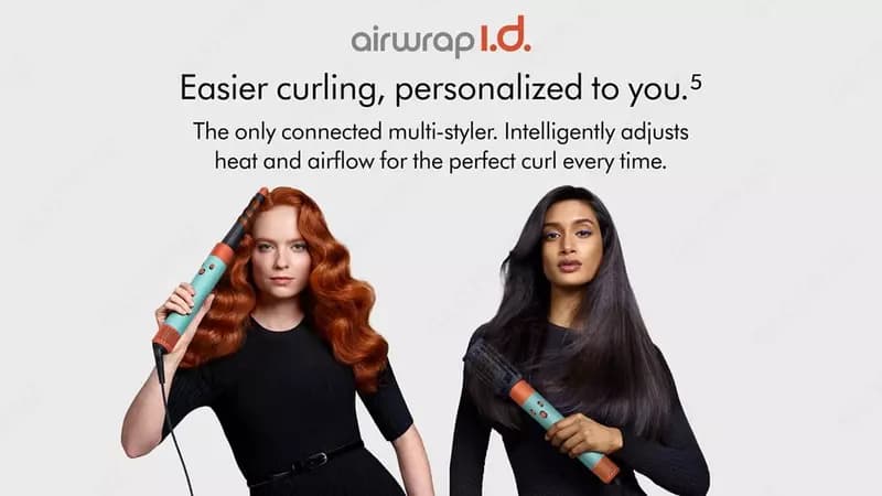 Новый мультистайлер и фен Dyson Airwrap id™ Straight+Wavy (Керамическая патина/Топаз) — 5