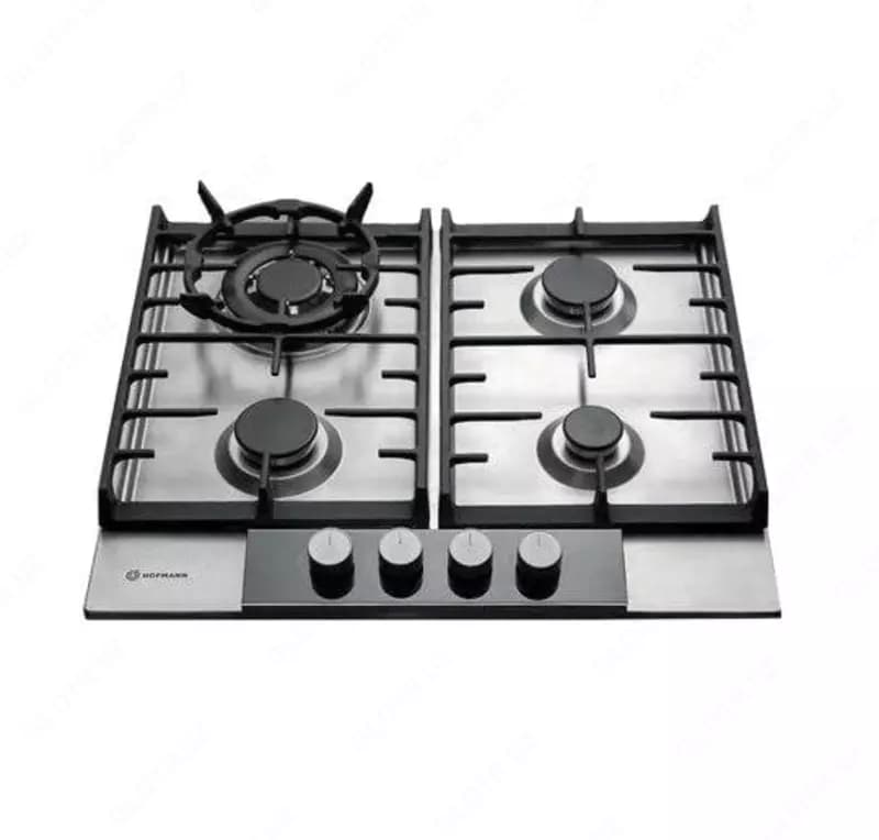 Газовая варочная панель ”Hofmann MIRROR CTM641MGIX/HF” (Серебристая) — 1