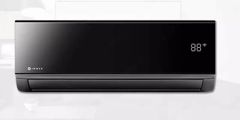 Кондиционер ”Immer DarkМoon” BTU 18, R32 (Черный) inverter — 2