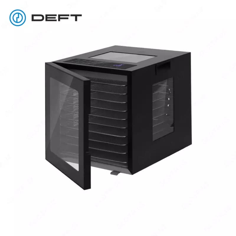 Дегидратор сушилка для фруктов и овощей DEFT DTFD1008B 8 поддонов — 6