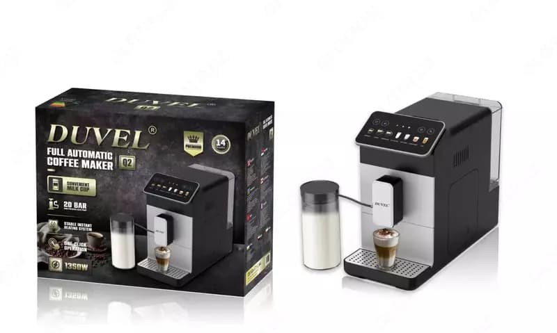 Автоматическая кофемашина DUVEL Q2 Bean-to-Cup 20 BAR — 2