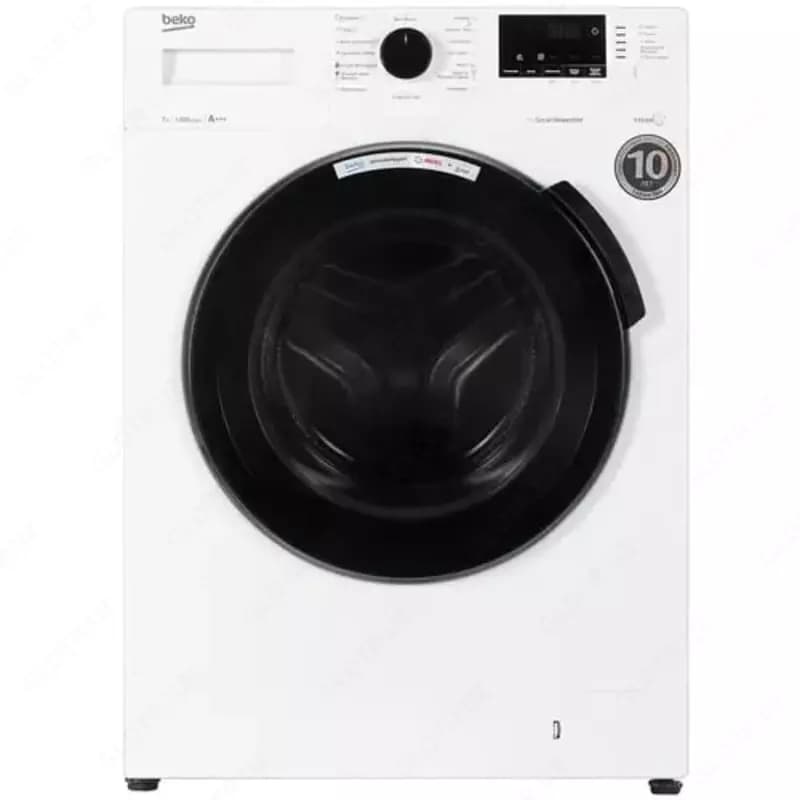 Стиральная машина автомат ”BEKO RSPE78612W” (Белая/Черная) 7 кг — 1