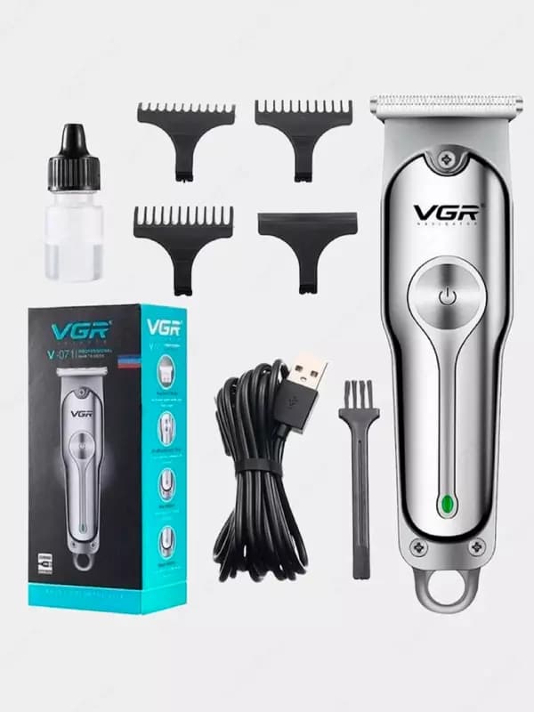 триммер VGR V-071 для бритья бороды и волос — 1