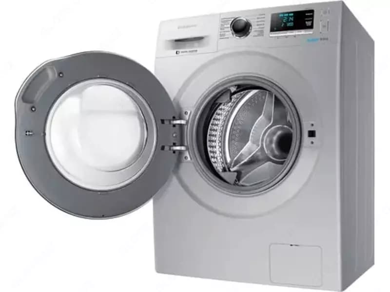 Стиральная машина автомат ”Samsung WW80J6210СSOLD” (Серебристая/Синяя) 8 кг — 3