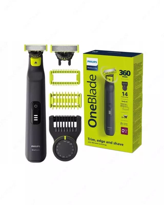 триммер Philips QP6542/15 OneBlade Pro 360 — 1