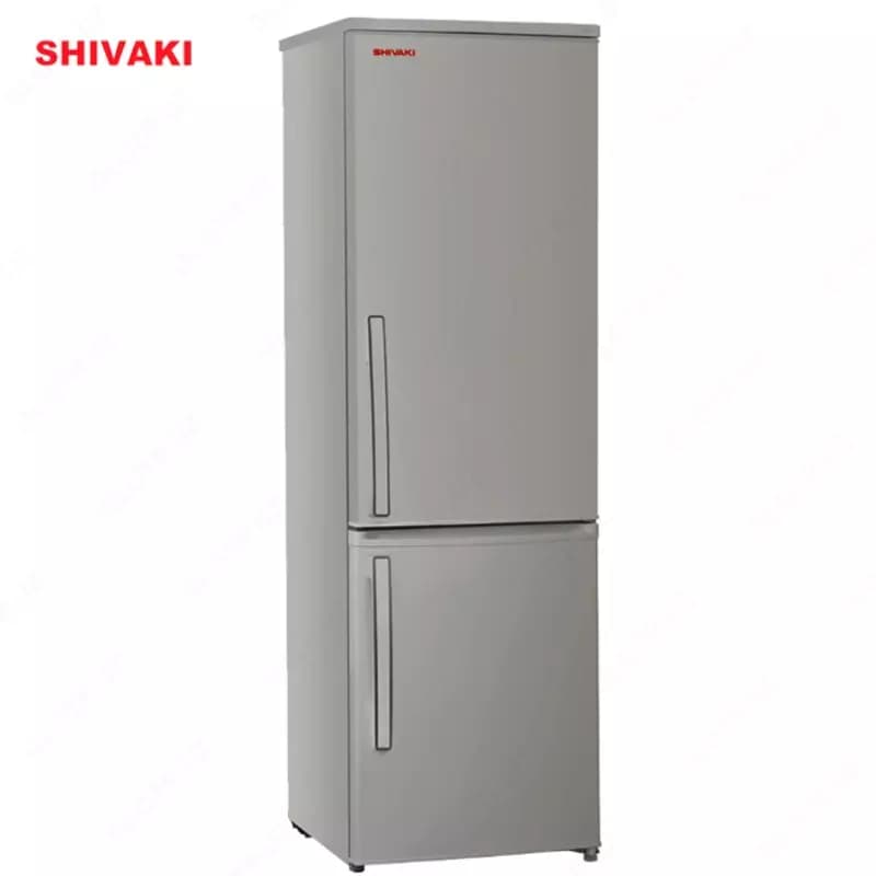 Двухкамерный холодильник Shivaki HD 345 RN Серый — 1