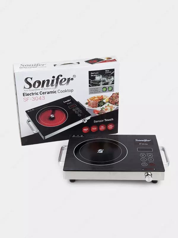 Плита электрическая керамическая Sonifer SF-3043, — 2