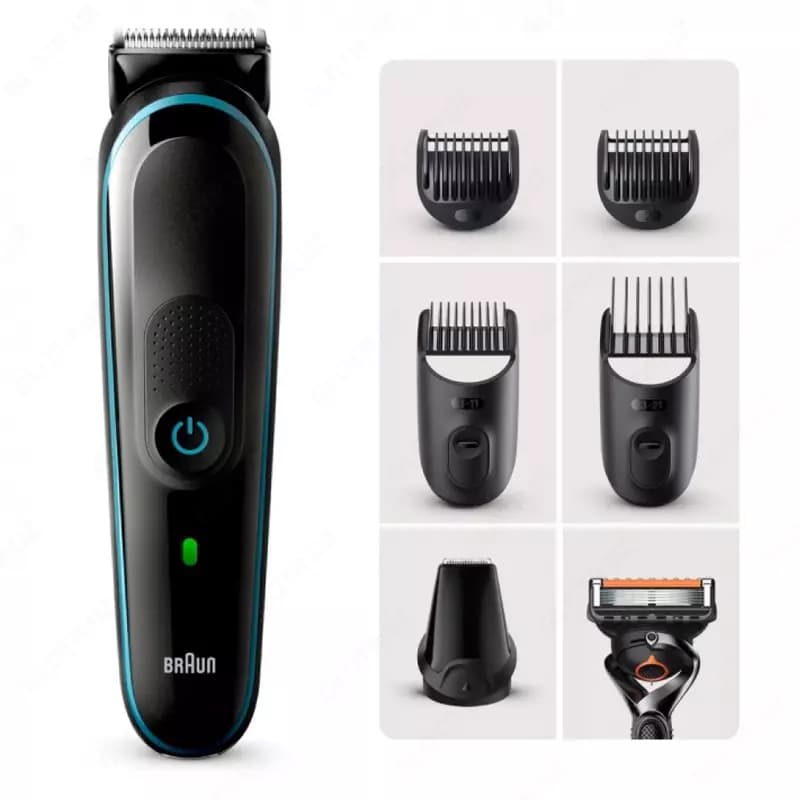 Триммер универсальный Braun MGK5345, 7-в-1 + Бритва Gillette — 2