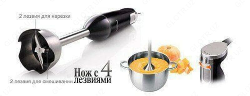 PANASONIC - ПОГРУЖНОЙ БЛЕНДЕР MX-SS1 — 4