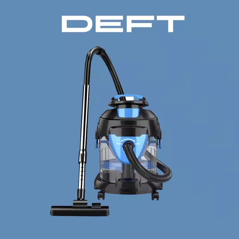 Моющий пылесос для влажной и сухой уборки Deft 0001 3 в 1 аквафильтр — 1