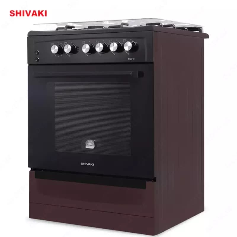 Газовая плита Shivaki 6402-G Бордовый — 2