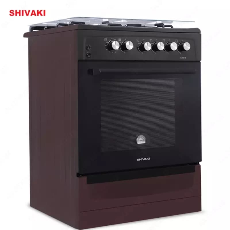 Газовая плита Shivaki 6402-G Бордовый — 3