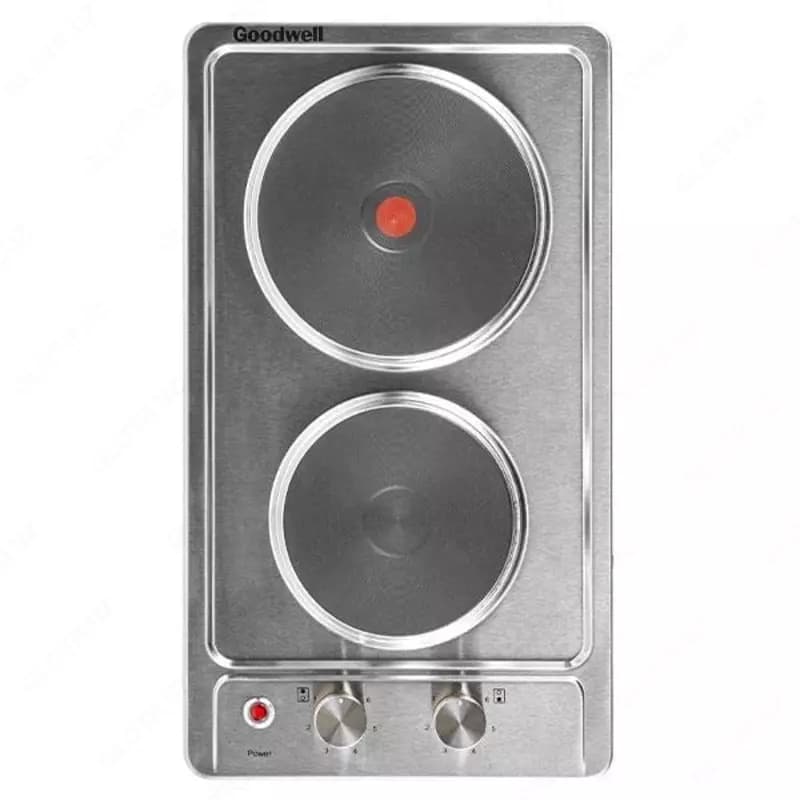 Электрическая варочная панель ”Goodwell GWP-32EL01X” (Стальная) — 2