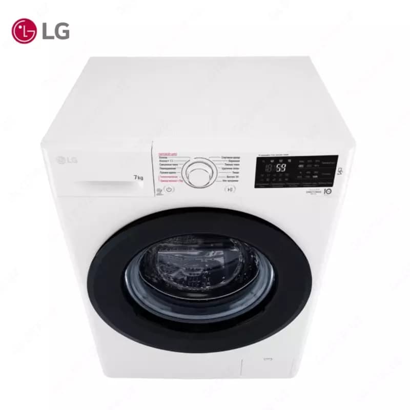 Стиральная машина автомат LG F2M5HS6W 7кг Steam Белый — 4