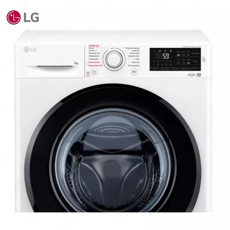 Стиральная машина автомат LG F2M5HS6W 7кг Steam Белый — 6