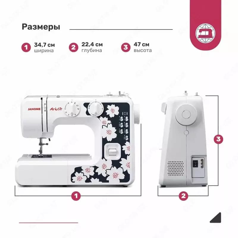 Швейная машина Janome Art67 — 1