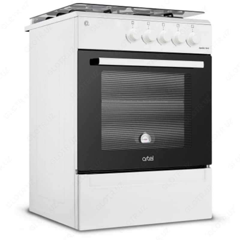 Газовая кухонная плита Artel Apetito 10-G ГП с ГК Белый — 2